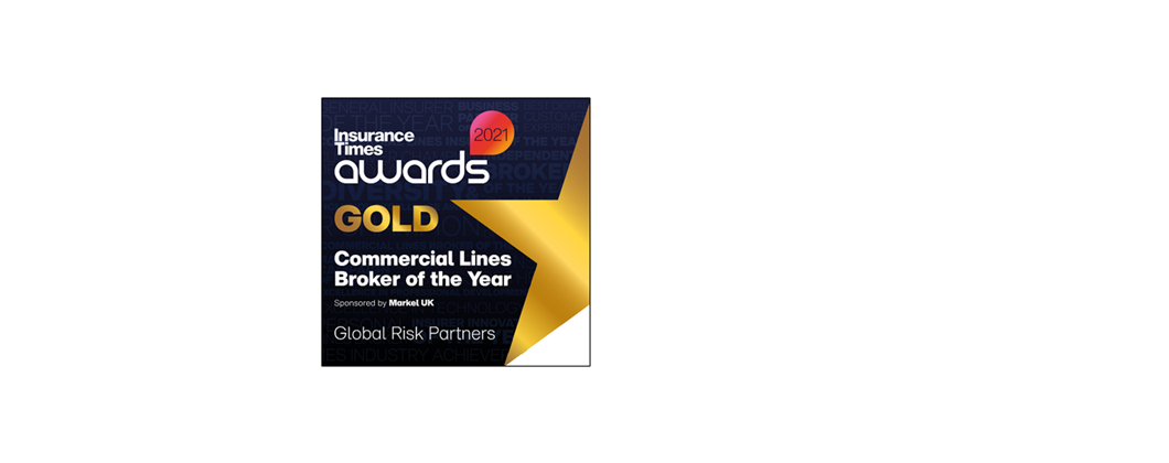 Insurance Times Awards GOLD for Commercial Lines Broker of the Year